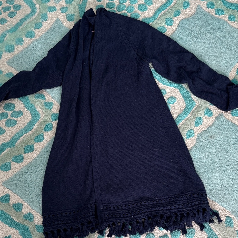Lilly Pulitzer Navy Blue Cardigan